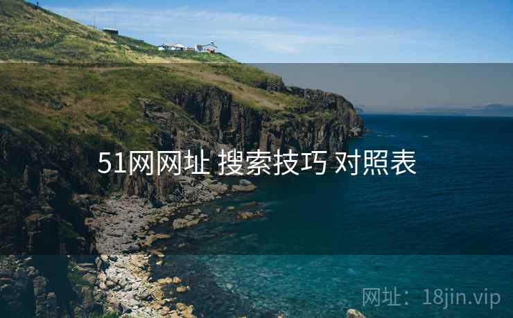 51网网址 搜索技巧 对照表  第2张