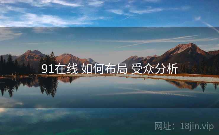 91在线 如何布局 受众分析  第1张